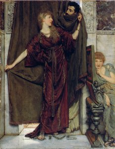 私の妹はいない、1879 作： Lawrence Alma Tadema